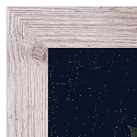 Floral Jackolantern 16" x 20" Western White Framed Print