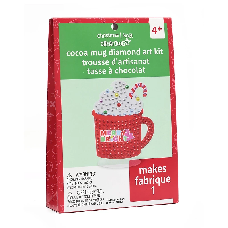 Cocoa Mug Diamond Art Kit by Creatology™