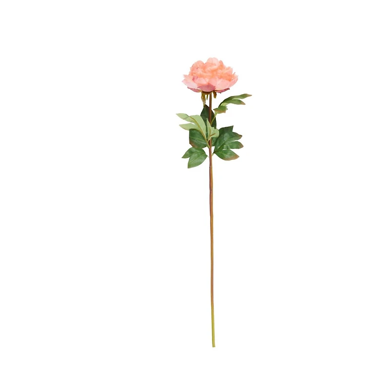 31" Orange Peony Artificial Flower Stem, 8ct.