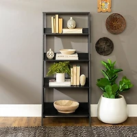 Walker Edison 55" Modern Ladder Bookshelf