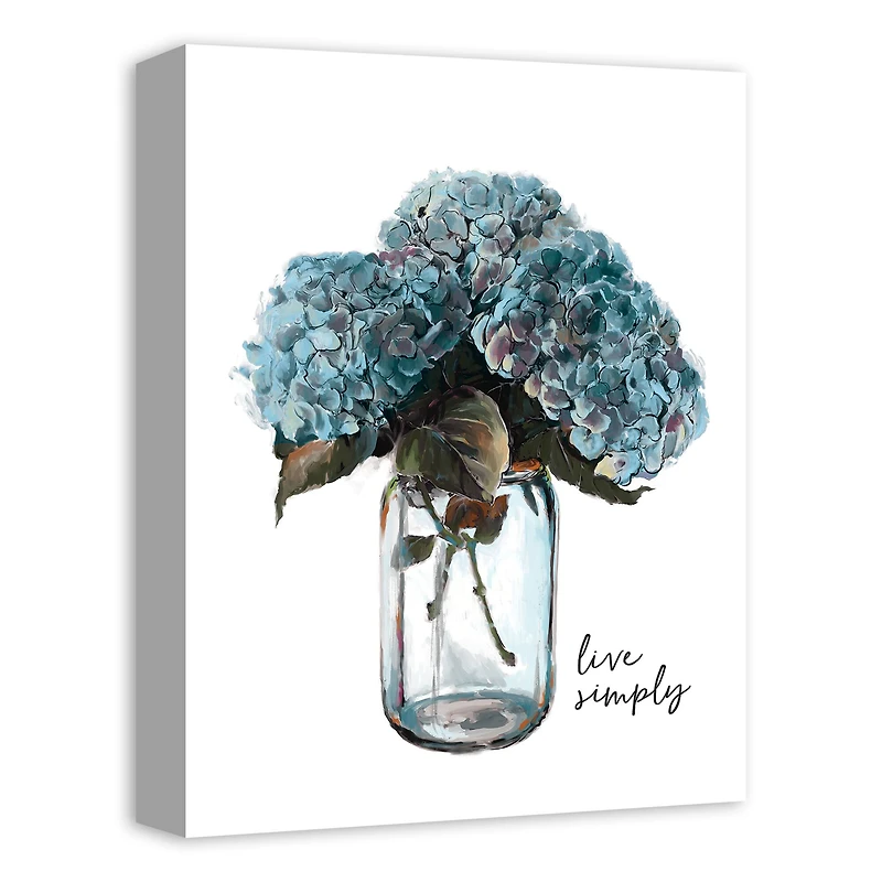 Live Simply 12" x 16" Canvas Wall Art