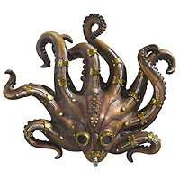 Design Toscano 11" Steampunk Octopod Wall Sculpture