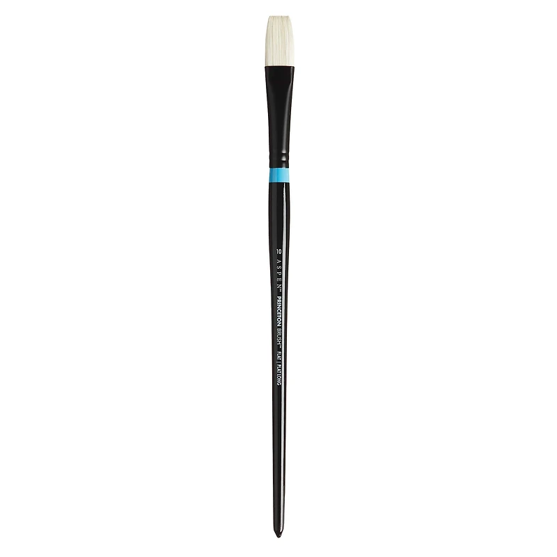 Princeton™ Aspen™ Synthetic Long Handle Flat Brush