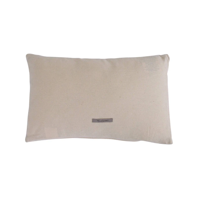 Hello Honey® Rustic Boho Sunrise Cotton & Linen Lumbar Pillow