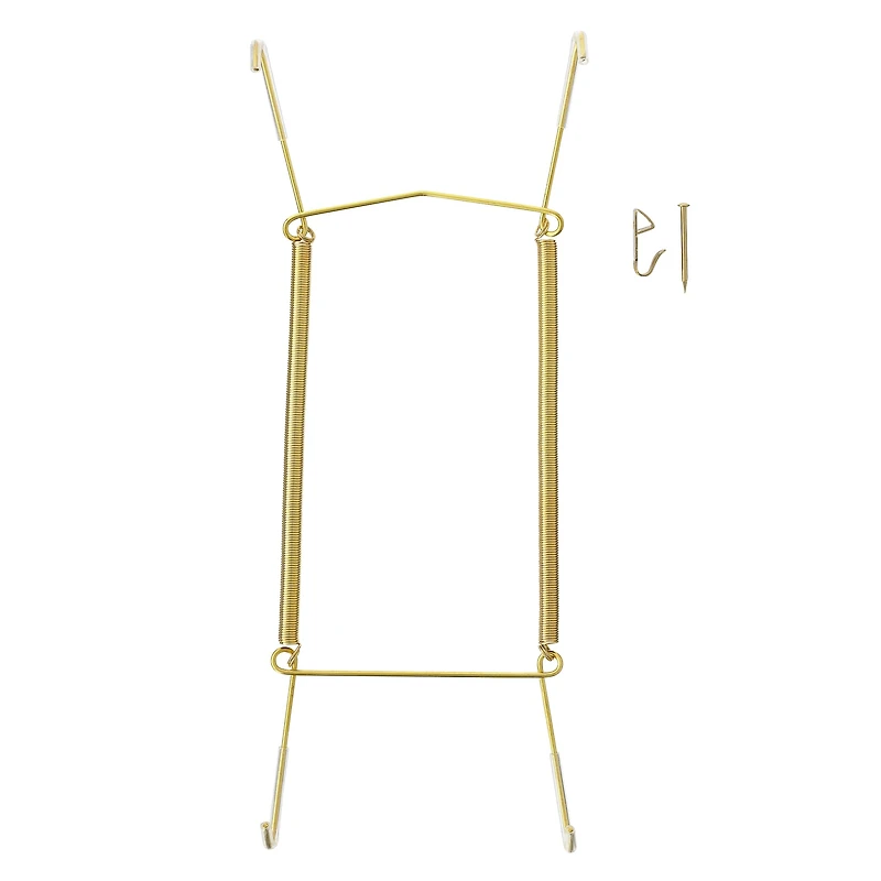 24 Pack: Brass Plate Hanger by Studio Décor