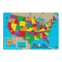 U.S.A. Foam Map 54 Piece Floor Puzzle