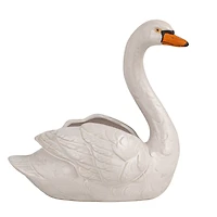 Hello Honey® Stoneware Swan Planter