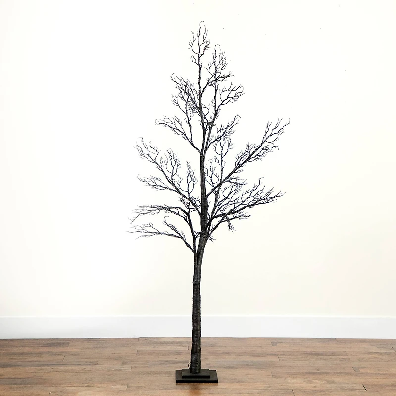 6ft. Pre-Lit Artificial Minimalist Twig Tree
