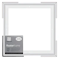 Ampersand™ White 1.5" Depth Thin Edge Floaterframe