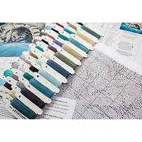 Letistitch Tucked In Counted Cross Stitch Kit