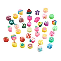 9mm Clay Candy & Fruit Bead Mix by Creatology™