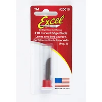 Excel #10 Curved Edge Blades, 5ct.
