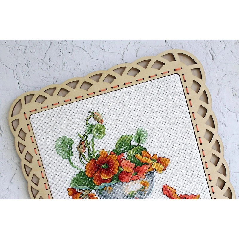 MP Studia Nasturtium Cross Stitch Kit