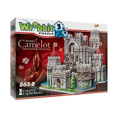 Wrebbit 3D Puzzle™ King Arthur's Camelot 865 Piece Puzzle