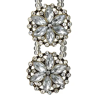 Metal Round Floral Sliders, 26mm by Bead Landing™