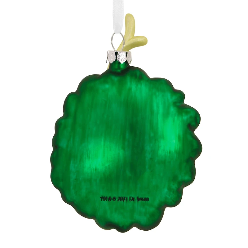 Hallmark Dr. Seuss's How the Grinch Stole Christmas™ 4.5" Max in Wreath Blown Glass Ornament