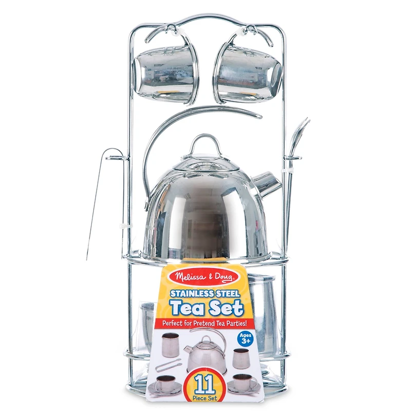 Melissa & Doug® Stainless Steel Tea Set