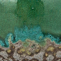 Hello Honey® Green & Blue Textured Stoneware Vase Set