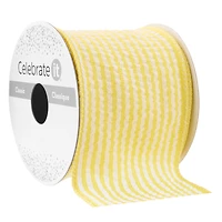 2.5" x 3yd. Wired Seersucker Ribbon by Celebrate It™ Classic