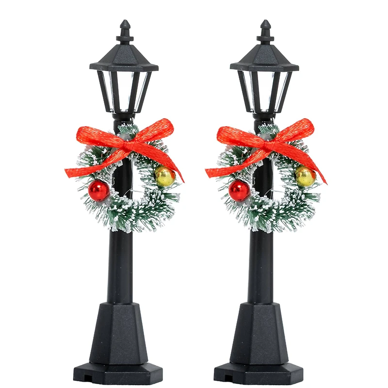 Mini Black Lamp Posts, 2ct. by Ashland®