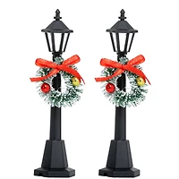 Mini Black Lamp Posts, 2ct. by Ashland®