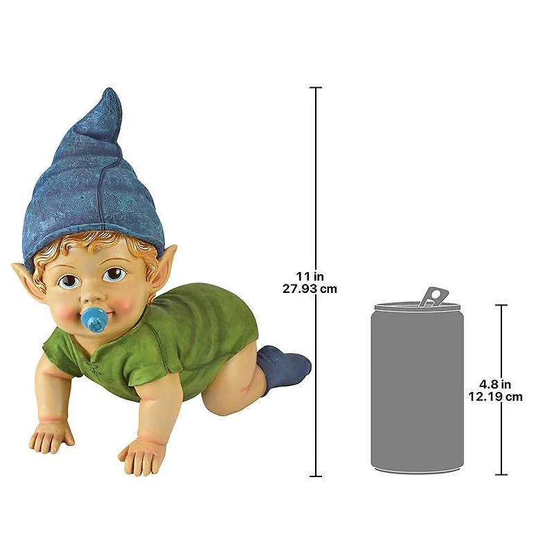 Design Toscano Blaze the Baby Gnome Outdoor Statue