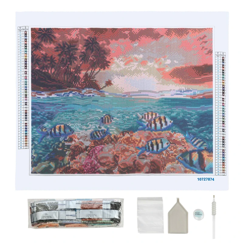 Ocean Fish Diamond Art Kit by Make Market®