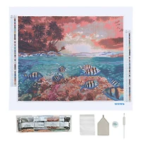 Ocean Fish Diamond Art Kit by Make Market®