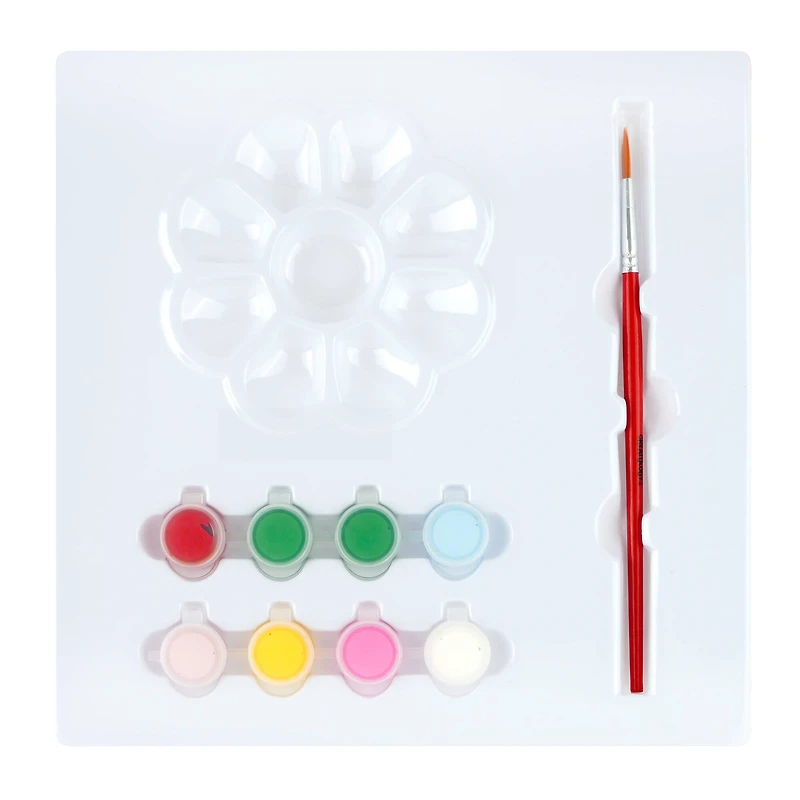 10" x 10" Christmas Tree Glitter Canvas Kit by Creatology™