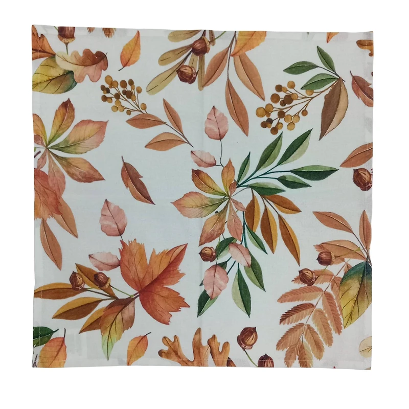 18" x 18" Fall Leaves Cotton Table Napkin by Ashland®