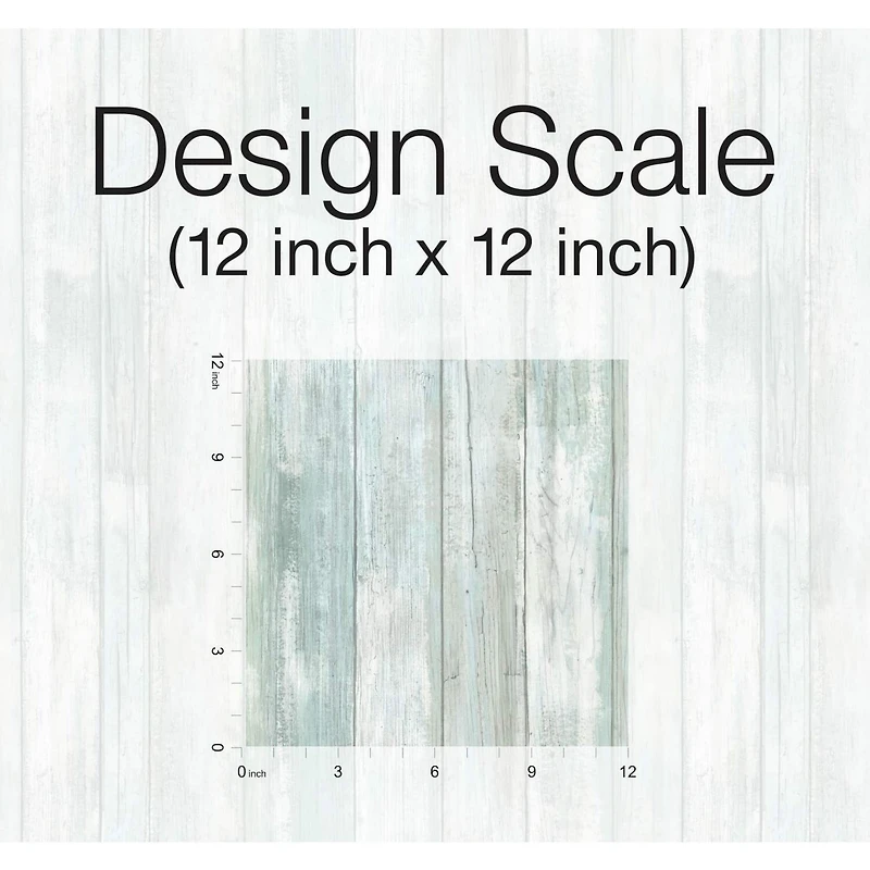 RoomMates Weathered Planks Peel & Stick Wallpaper