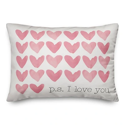 P.S. I Love You Throw Pillow