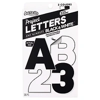 ArtSkills® 2.5" Black & White 335 Piece Paper Poster Letter Set