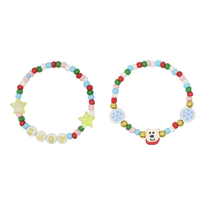 Polar Bear Bead Bracelets by Creatology™