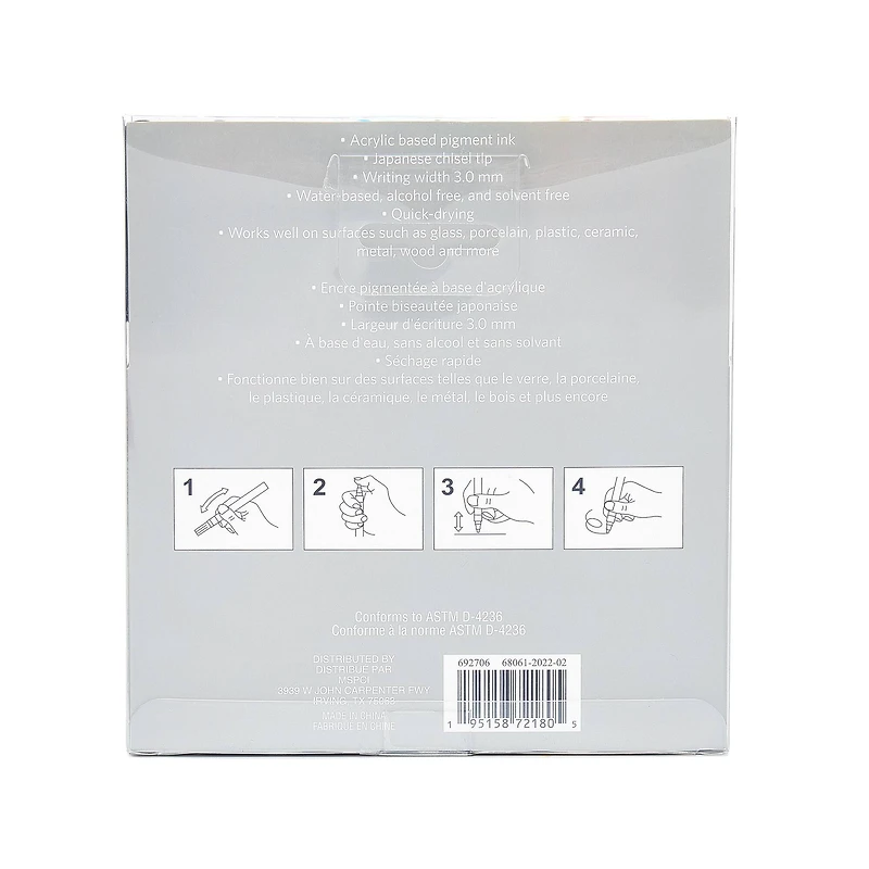 6 Packs: 8 ct. (48 total) Chisel Tip Paint Markers by Artist's Loft™