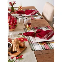 DII® Nordic Snowflake Embroidered Napkin Set, 4ct.
