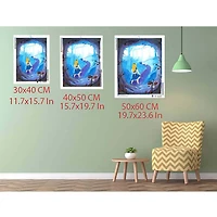 Sparkly Selections Witch and Friends 40cm x 50cm Diamond Painting Kit, Round Diamonds