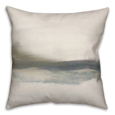 Cloudy Abstract Indoor/Outdoor Pillow