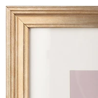 Aspect 5" x 7" Gold Narrow with Mat Frame by Studio Décor®