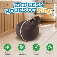 Big Country Toys Bouncy Bull Rodeo Ball Ride-On Toy