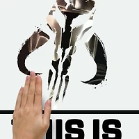 RoomMates Star Wars The Mandalorian This Is The Way Peel & Stick Wall Decals