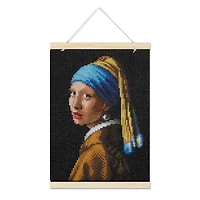 Girl with a Pearl Earring with Frame Diamond Art Kit by Make Market®