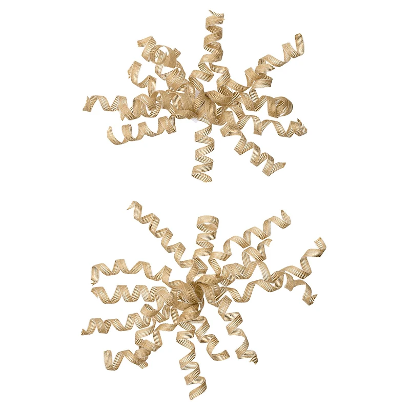 12 Packs: 2 ct. (24 total) 21" Burlap Twisty Bows By Celebrate It™