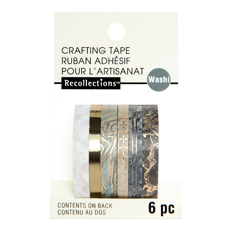 Gray Marble Washi Tapes by Recollections™