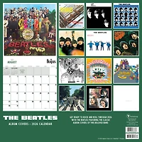 2026 The Beatles: Albums & Artwork Wall Calendar