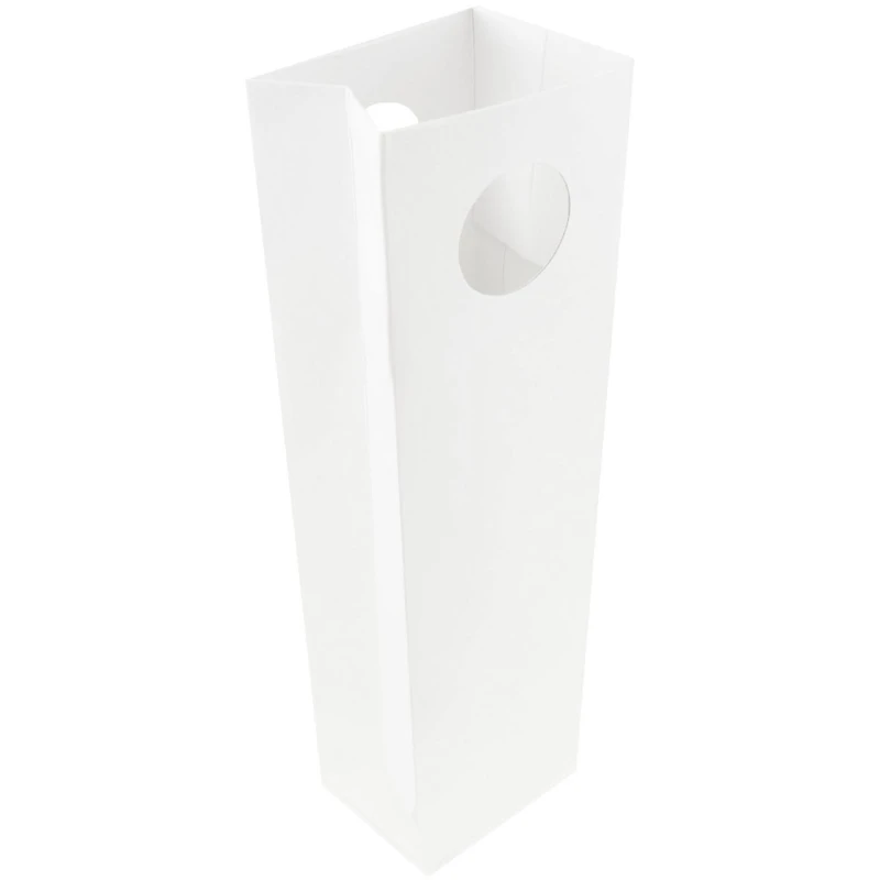 JAM Paper White Heavy Duty Bottle Wine Bag, 3ct.