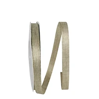 JAM Paper 5/8" x 100yd. Metallic Natural Sparkle Allure Ribbon