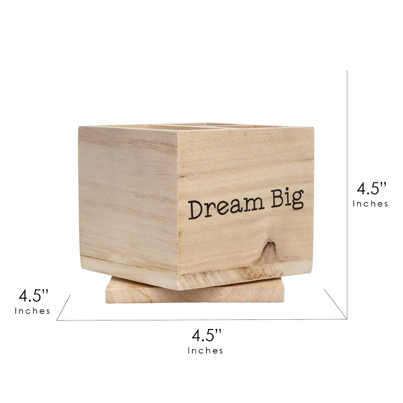 Dream Big Rotating Desk Organizer