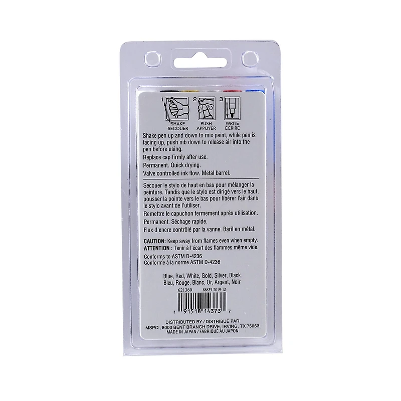 6 Packs: 6 ct. (36 total) Premium Fine Tip Oil-Based Paint Pens by Craft Smart®