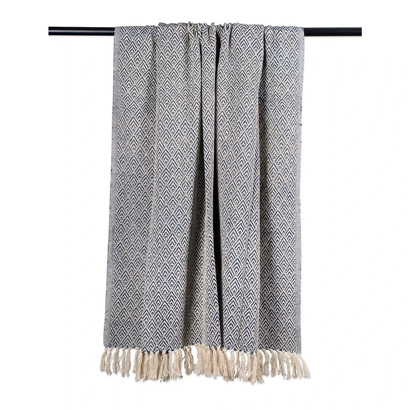 DII® Nautical Blue Diamond Throw